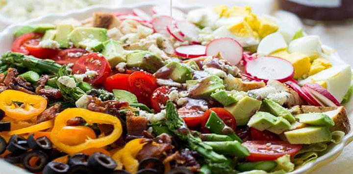 classic spring cobb salad
