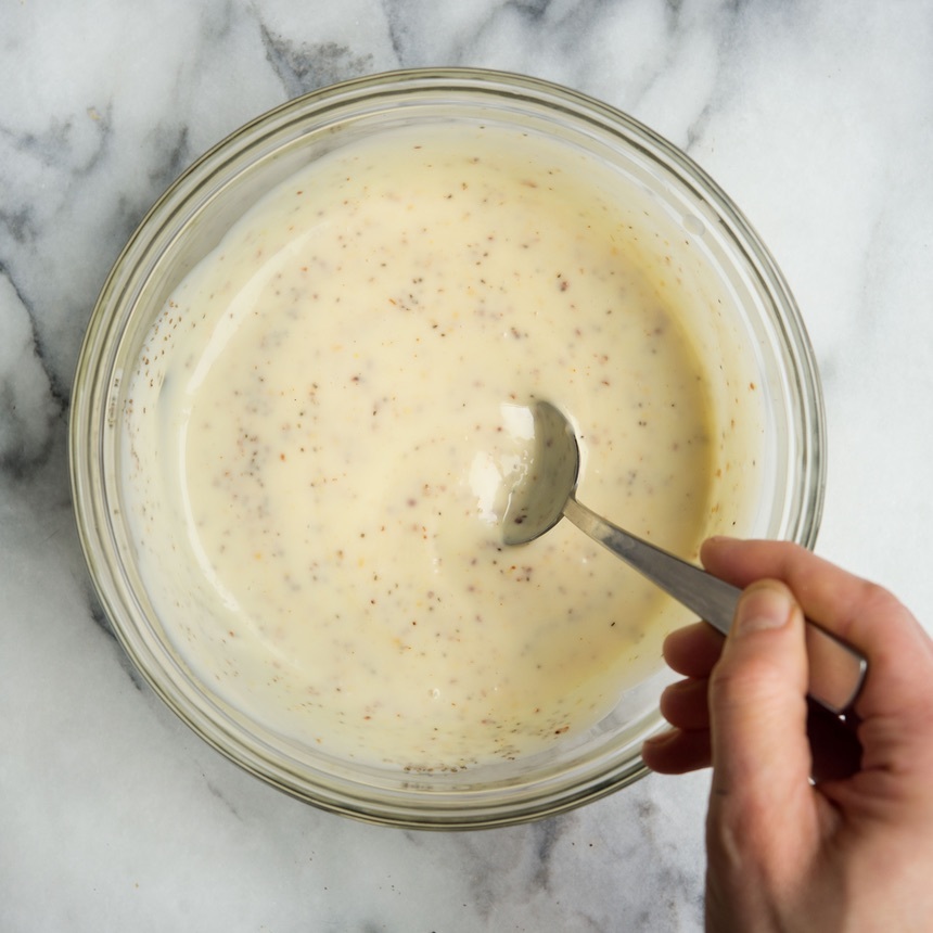 combine dressing celery seed