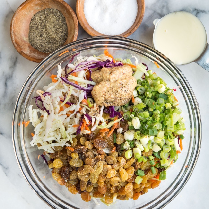 combine ingredients in bowl