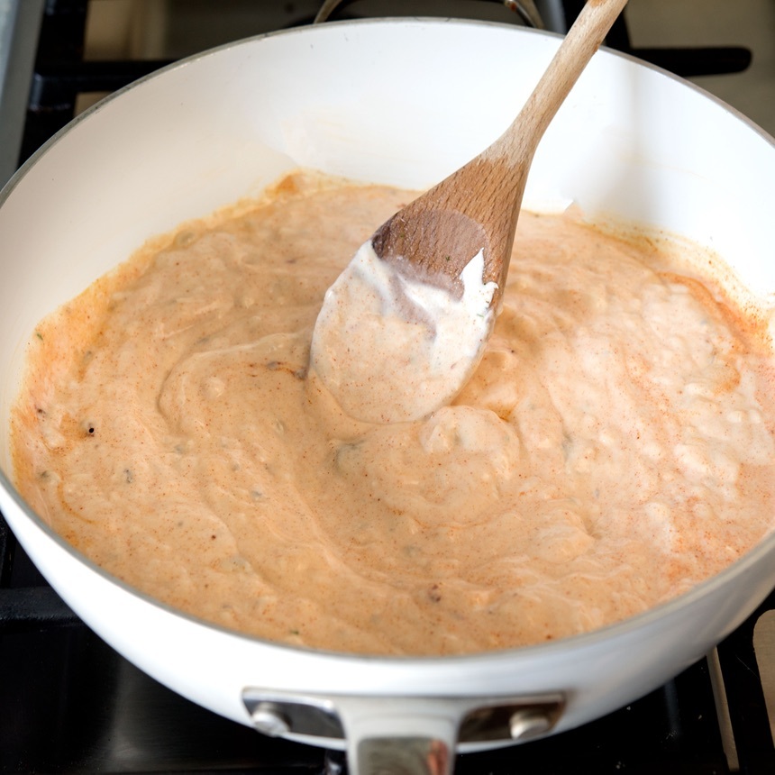 combine soup sour cream