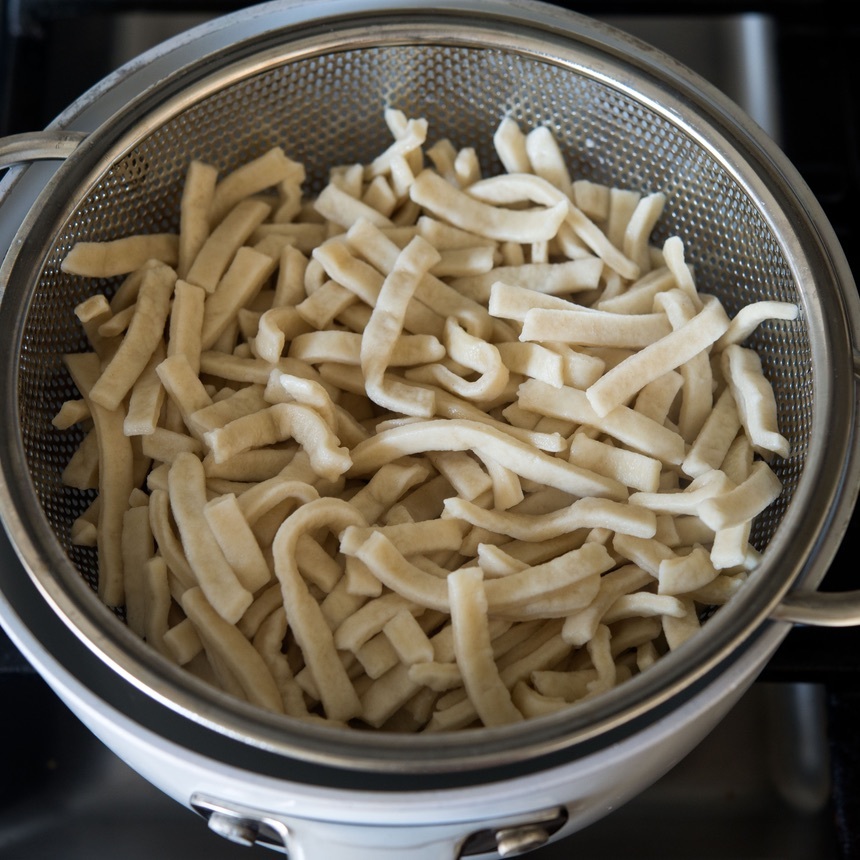 cook noodles