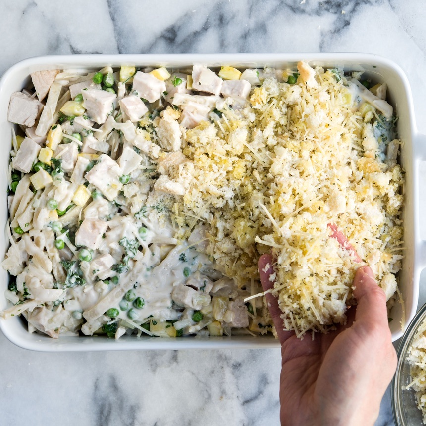 cover with breadcrumbs