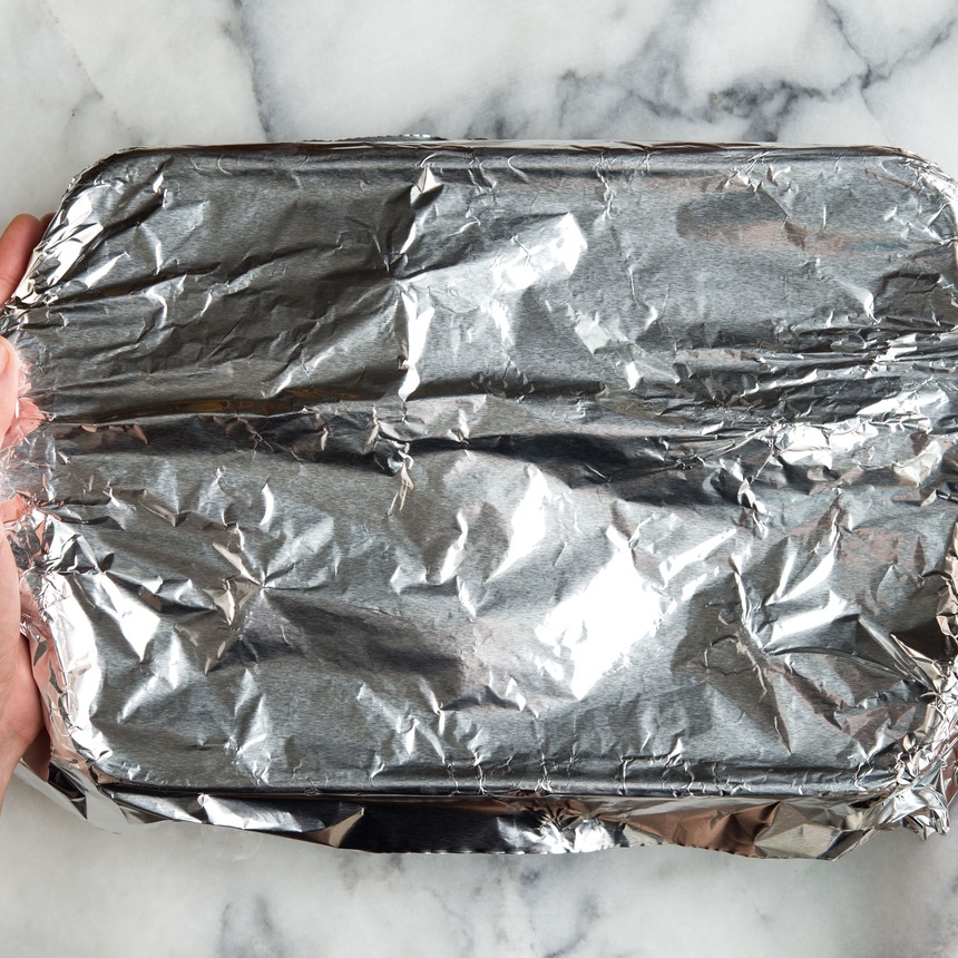 cover with foil