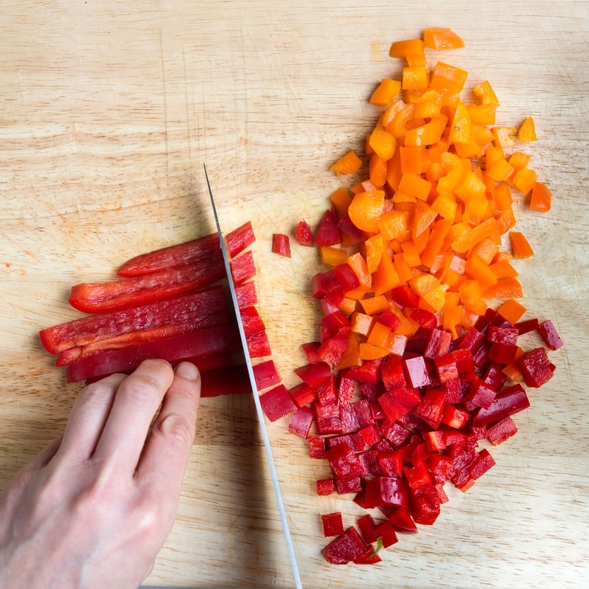dice peppers