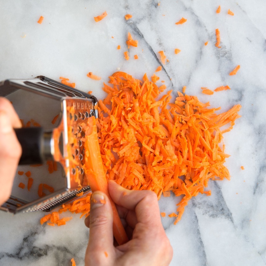 grate carrots