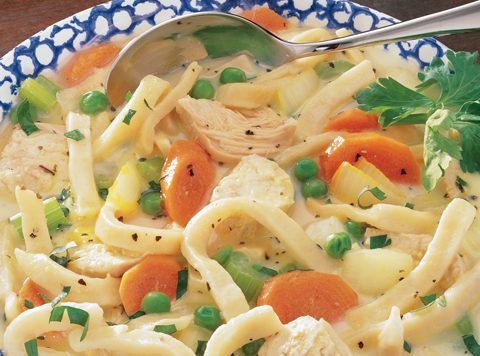 Hearty Chicken and Noodles Soup