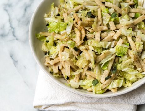 Brown Butter Sage and Cabbage Noodles