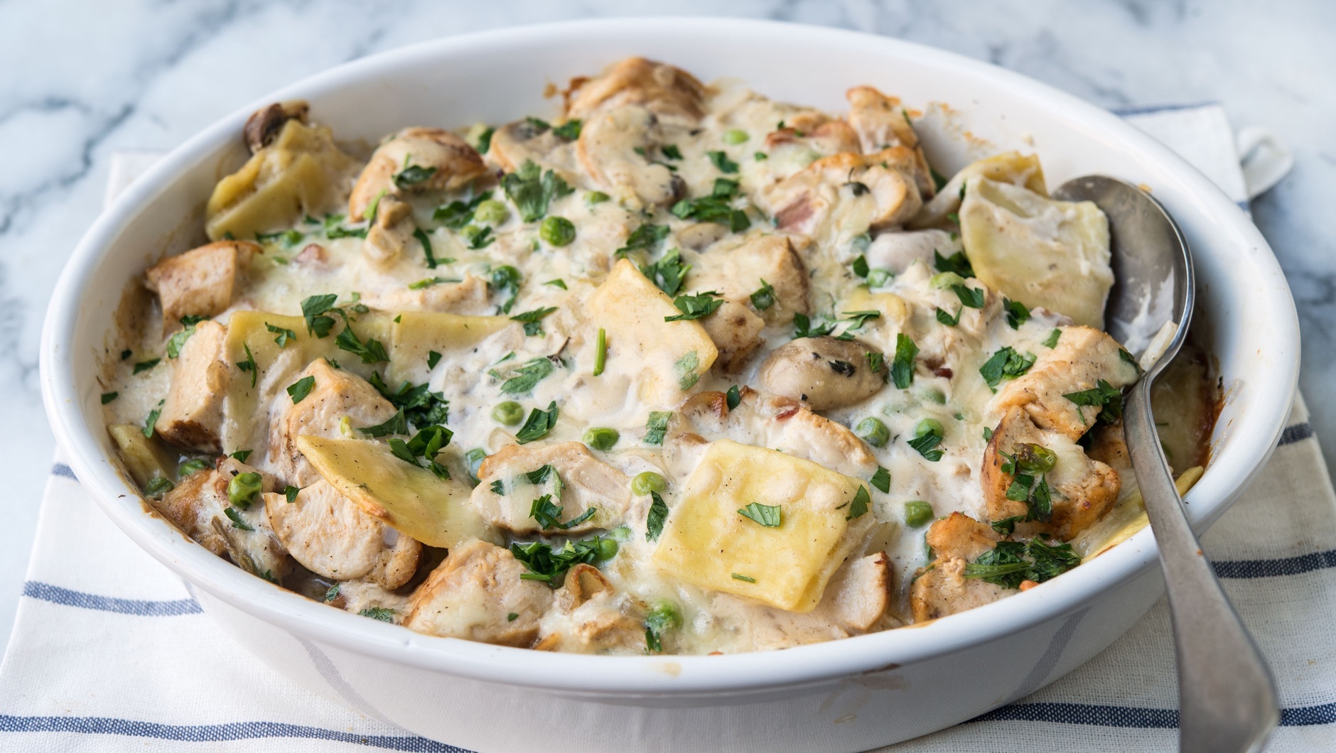 Chicken and Dumpling Casserole - Chef in Training