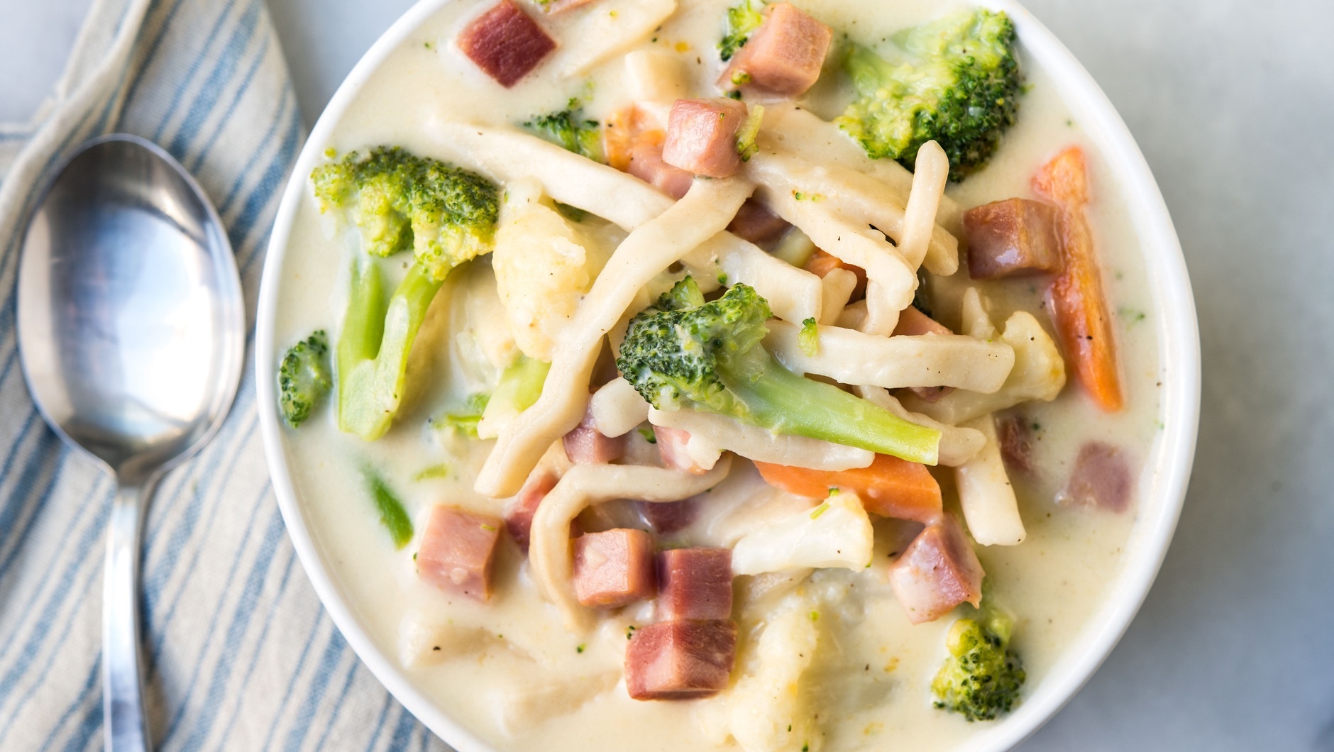 main ham vegetable chowder