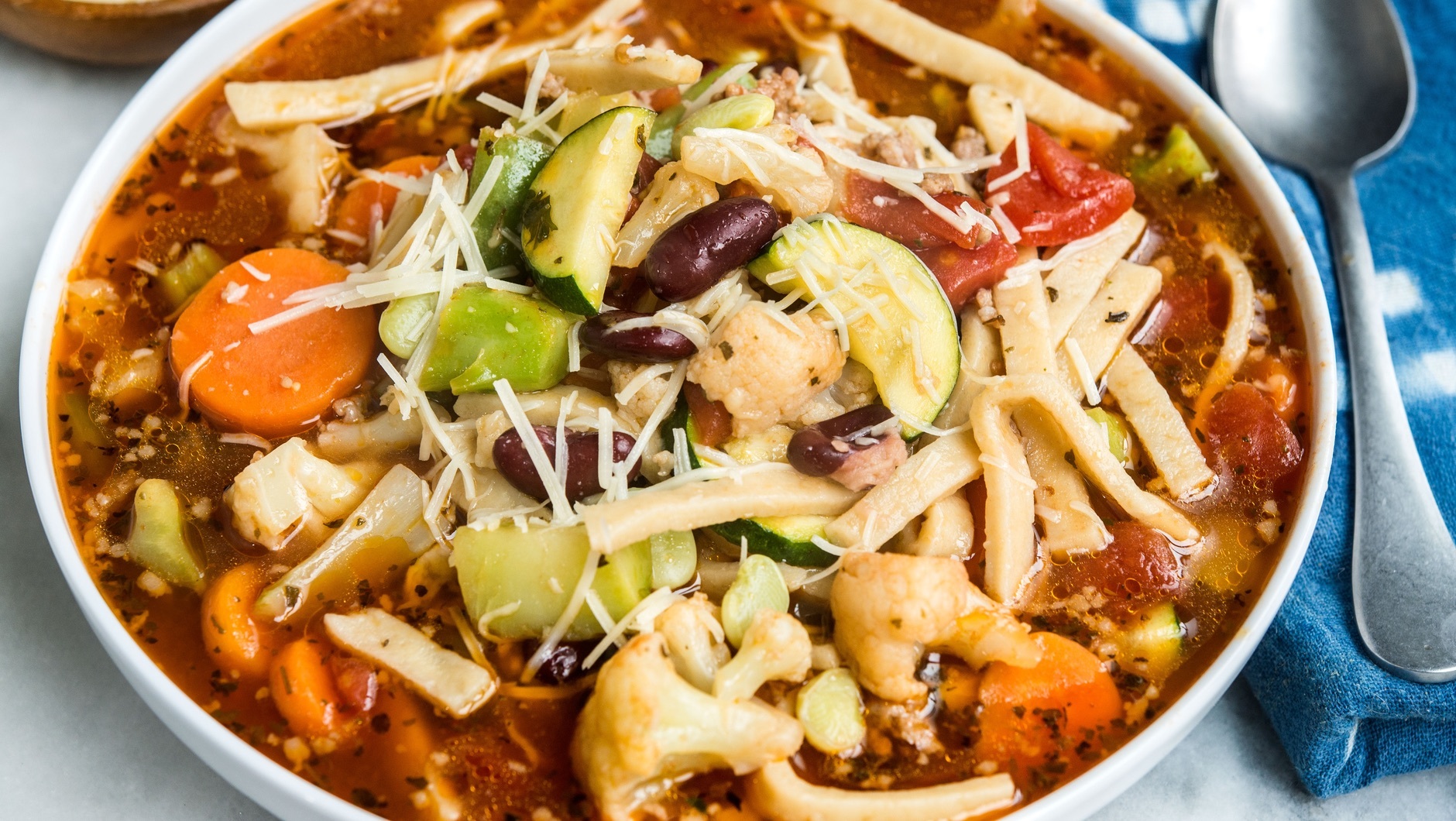 main sausage noodle.stew