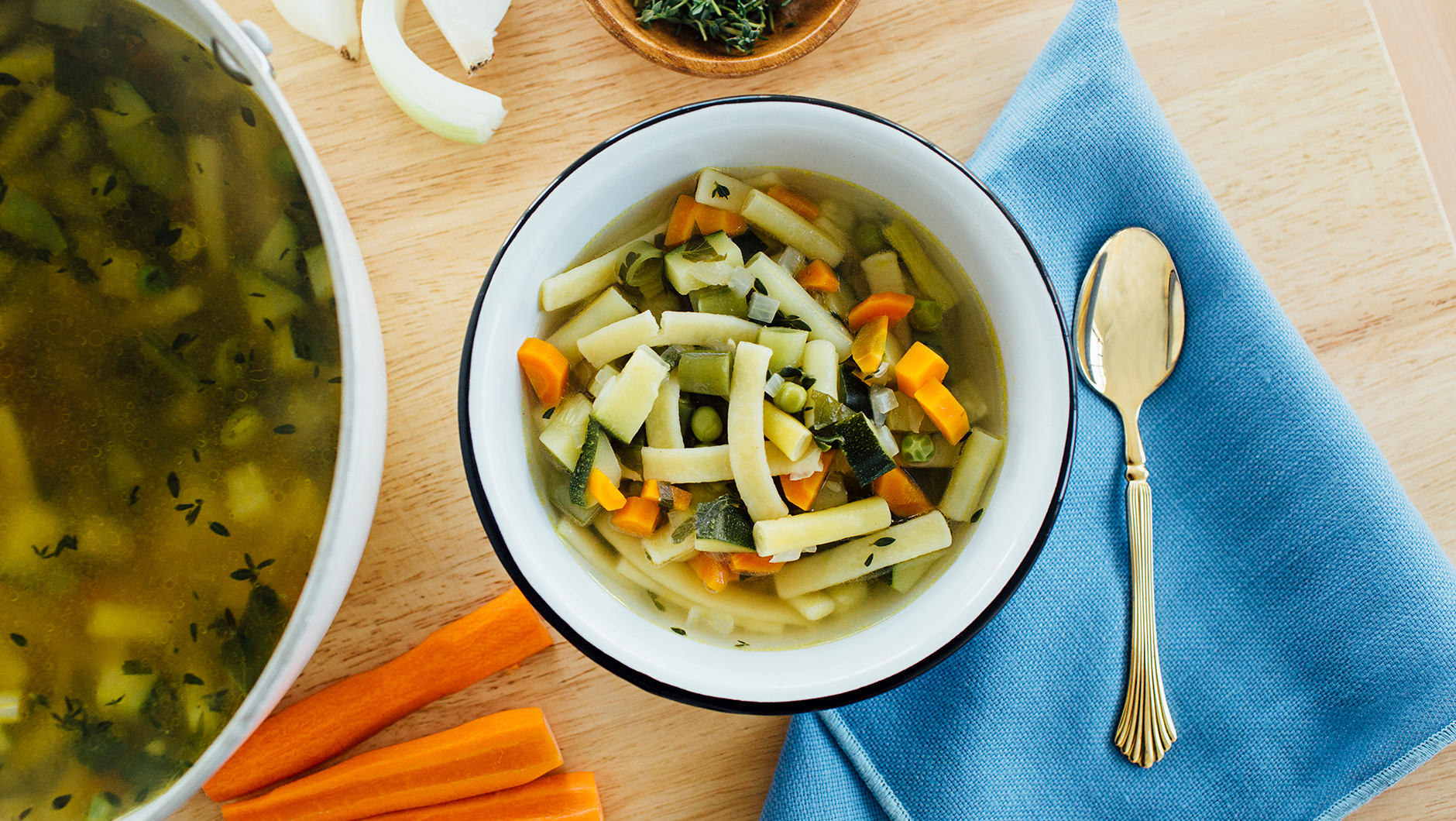 main springtime vegetable soup