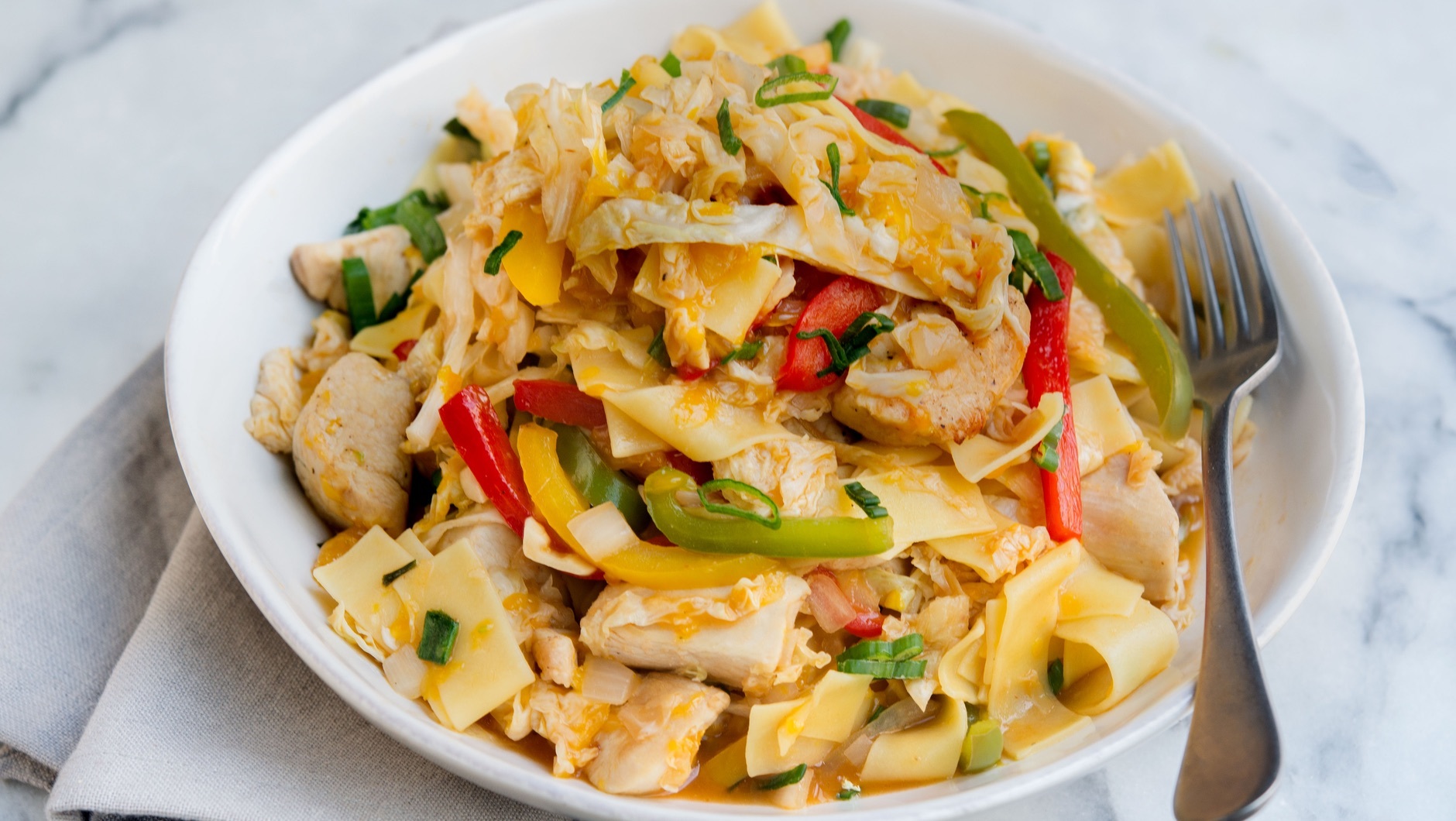 main stir fry noodles