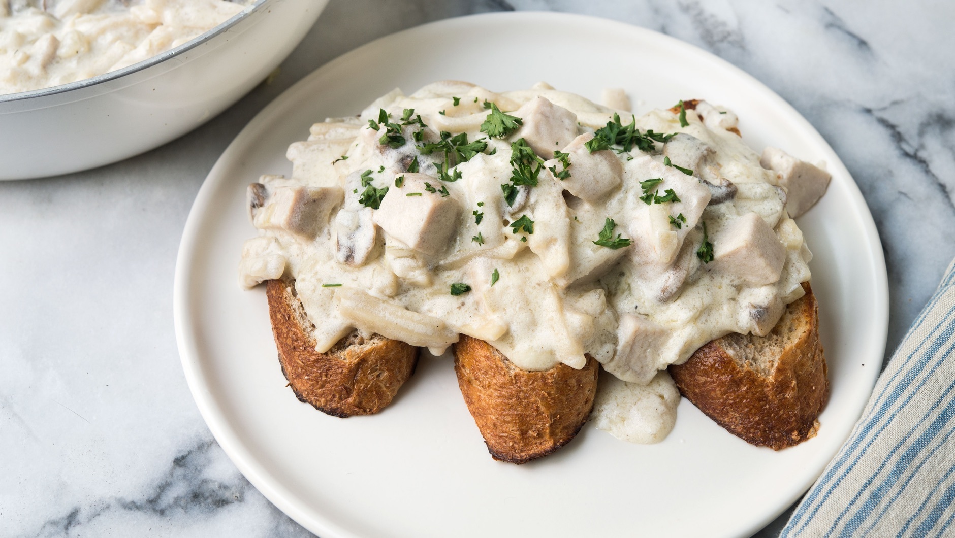 main turkey noodle toast