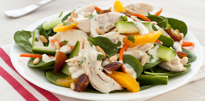Mediterranean Chicken Salad | What's for Dinner?