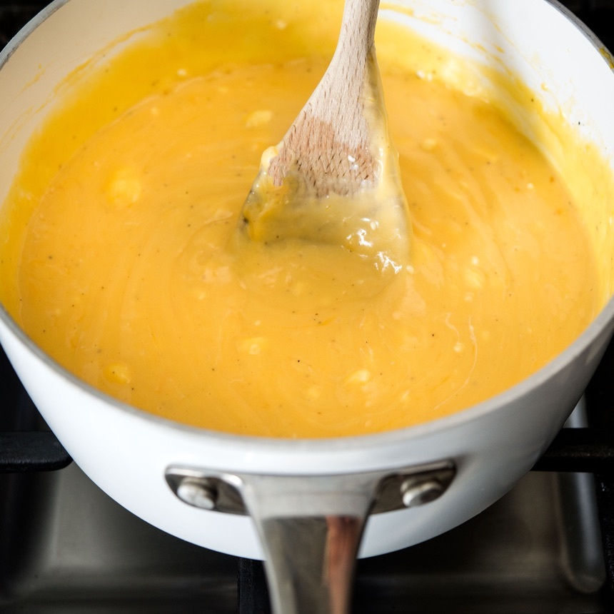 melt soup and cheese