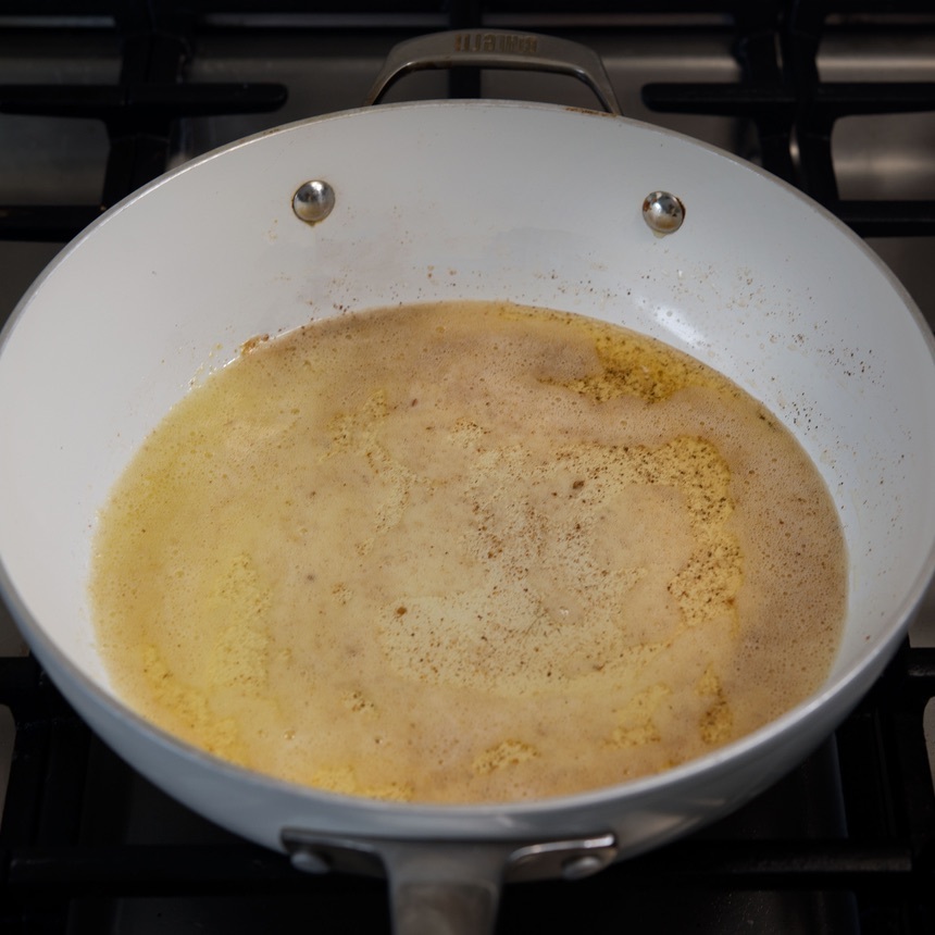 melt the butter