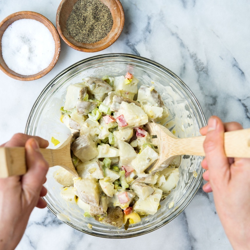 mix ingredients well