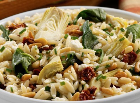Orzo Salad With Feta Cheese