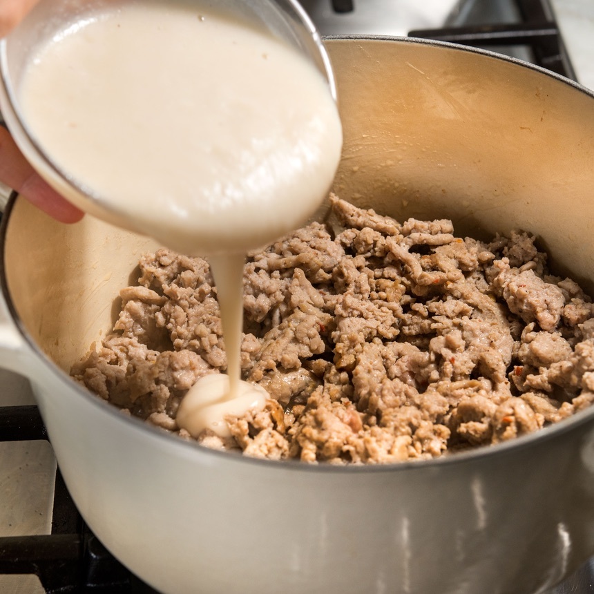 puree and add hominy