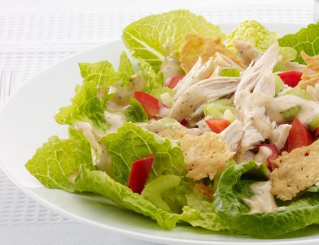 Spicy Caesar Chicken Salad