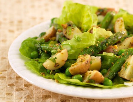 Spring Salad With Potatoes and Asparagus