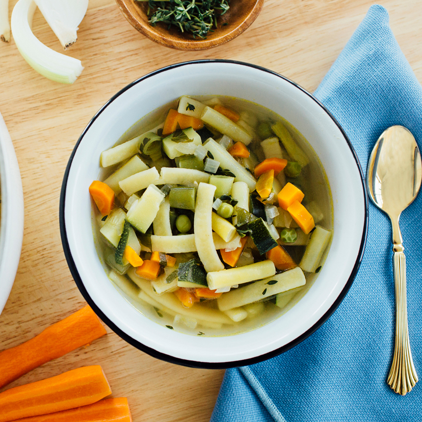 step5 ladle into bowls