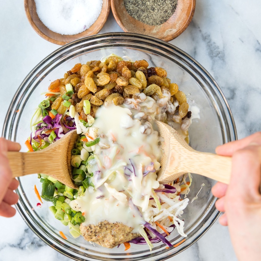 toss all ingredients