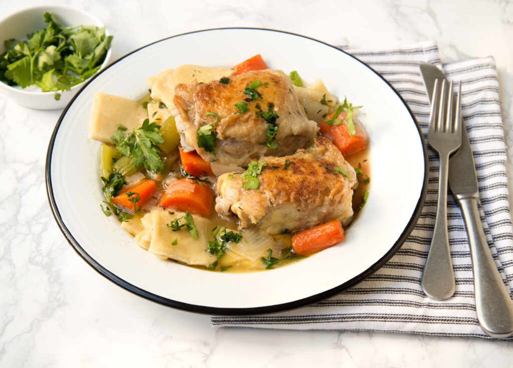 Chicken and Dumpling Stew Recipe What's for Dinner
