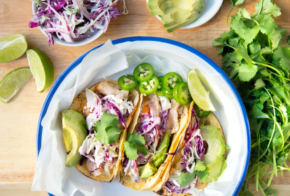 Grilled Baja Fish Tacos