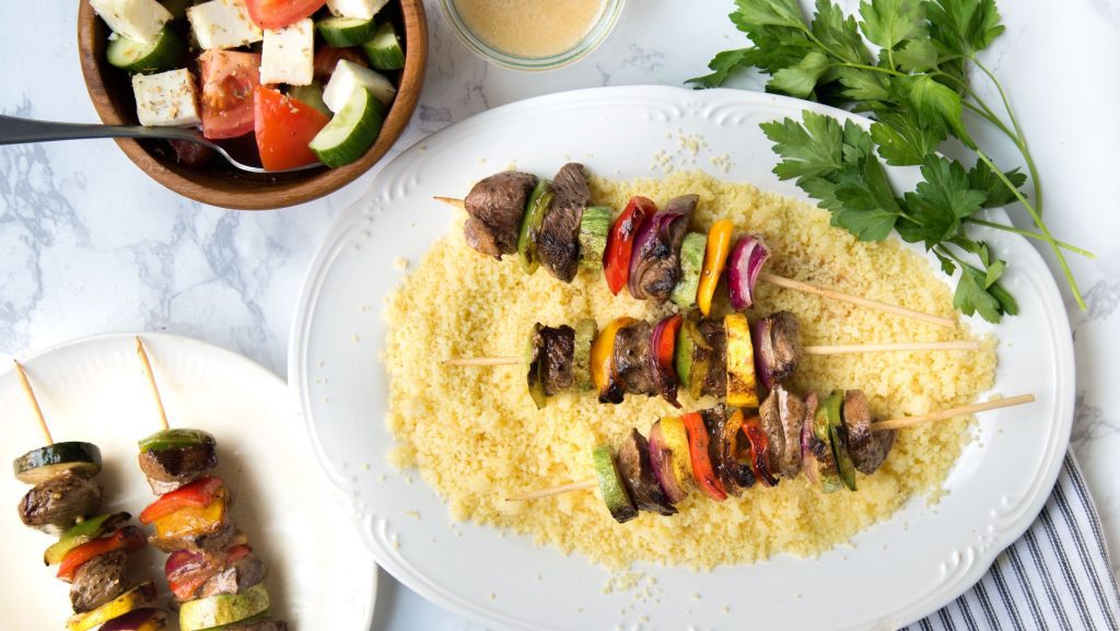 couscous and kebabs