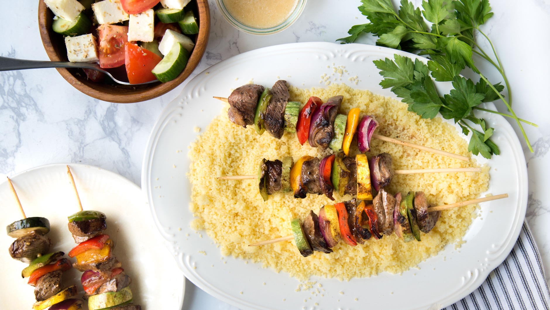 couscous and kebabs