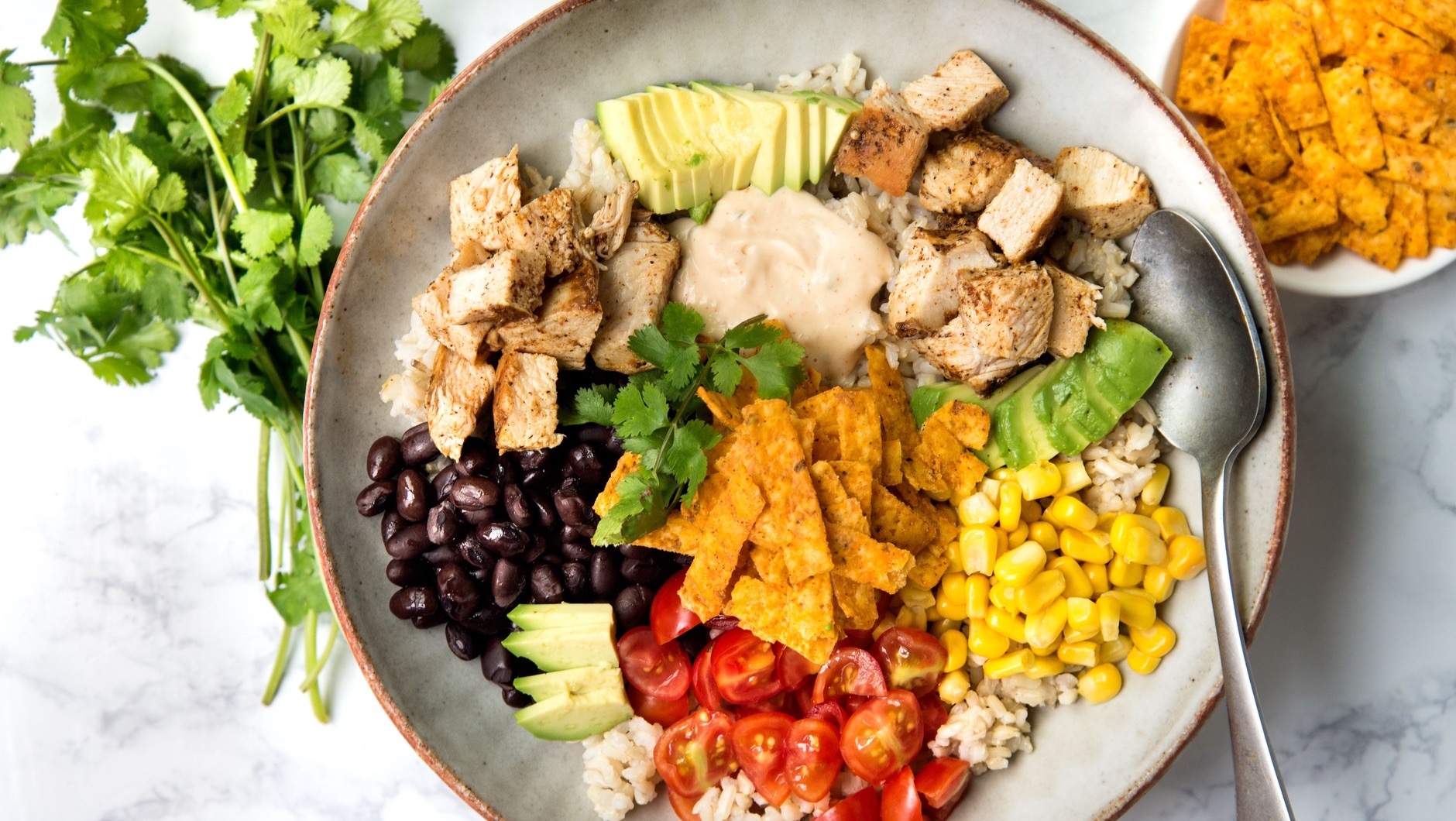 garnish with cilantro