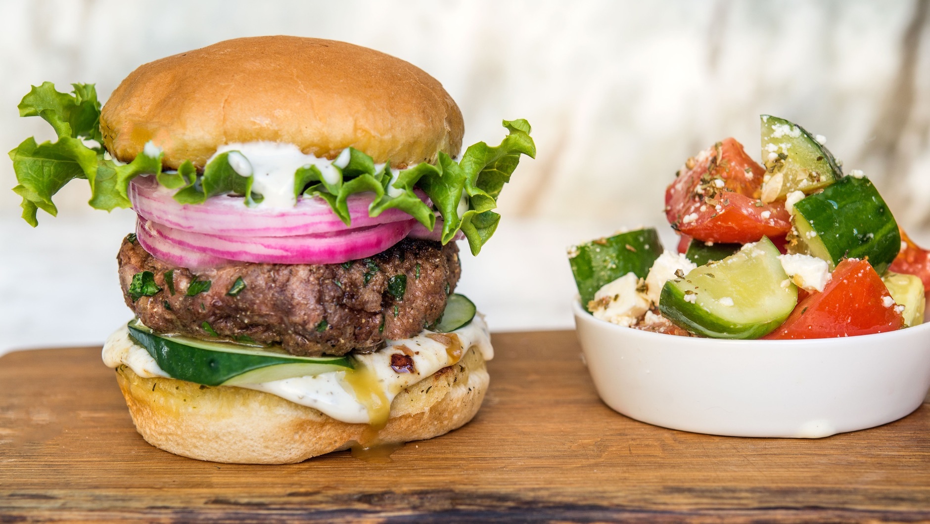 main lamb burger
