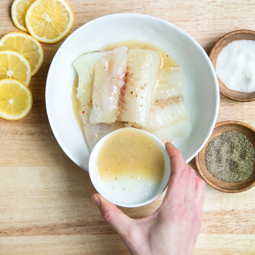 marinate the fish