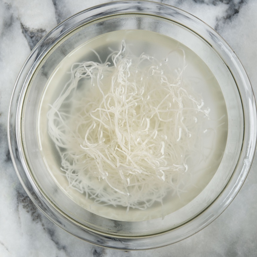 soak the noodles