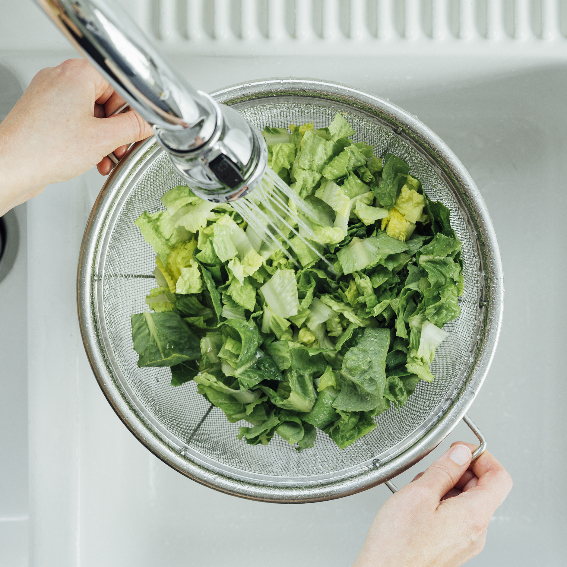 Fried Chicken Salad step1