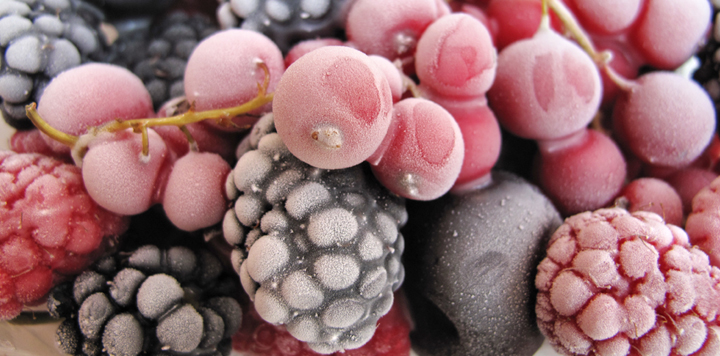 Frozen berries