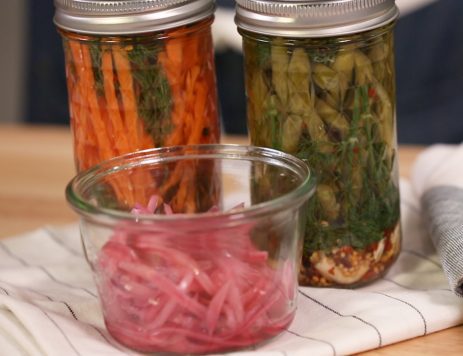 How to Quick-Pickle Vegetables & Onions