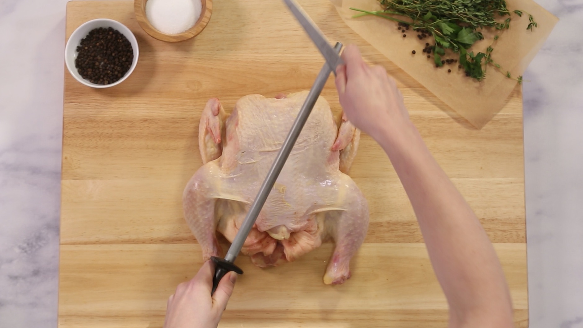 Main How to Break Down a Chicken
