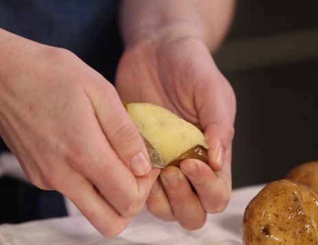 How to Skin Potatoes Without a Peeler