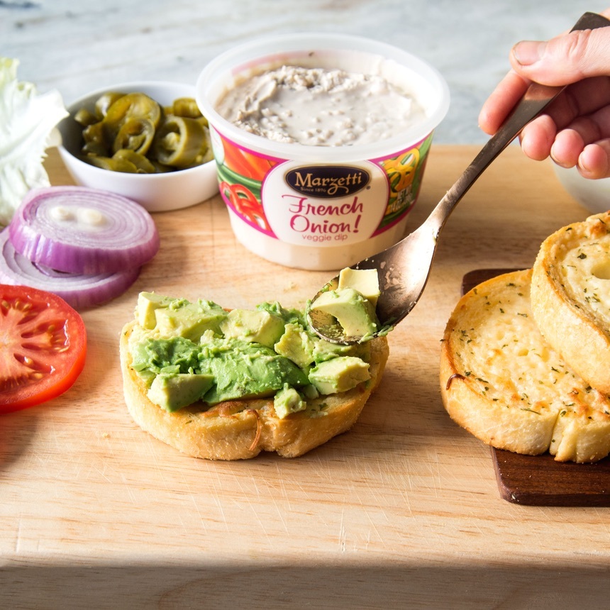 add avocado to toast