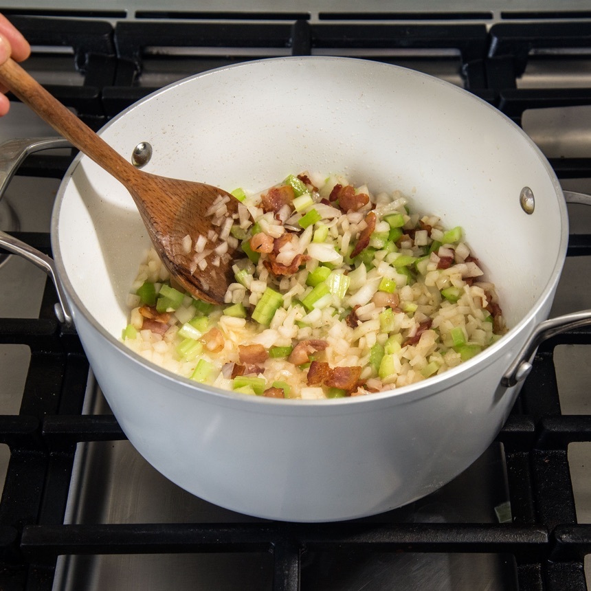 add onion and celery