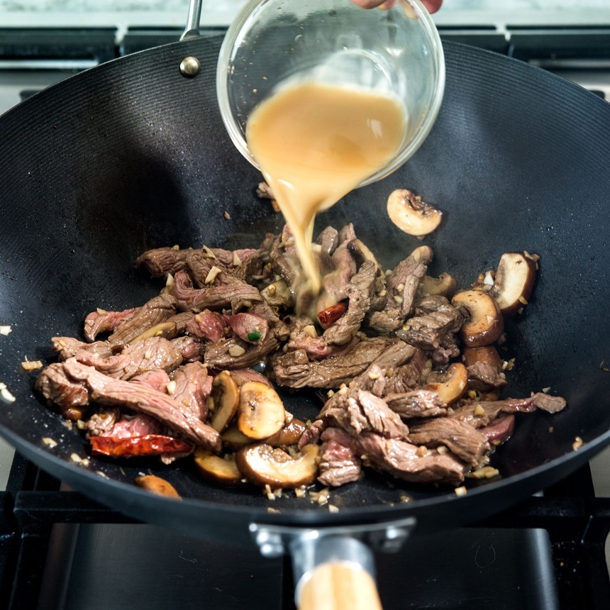 add the broth