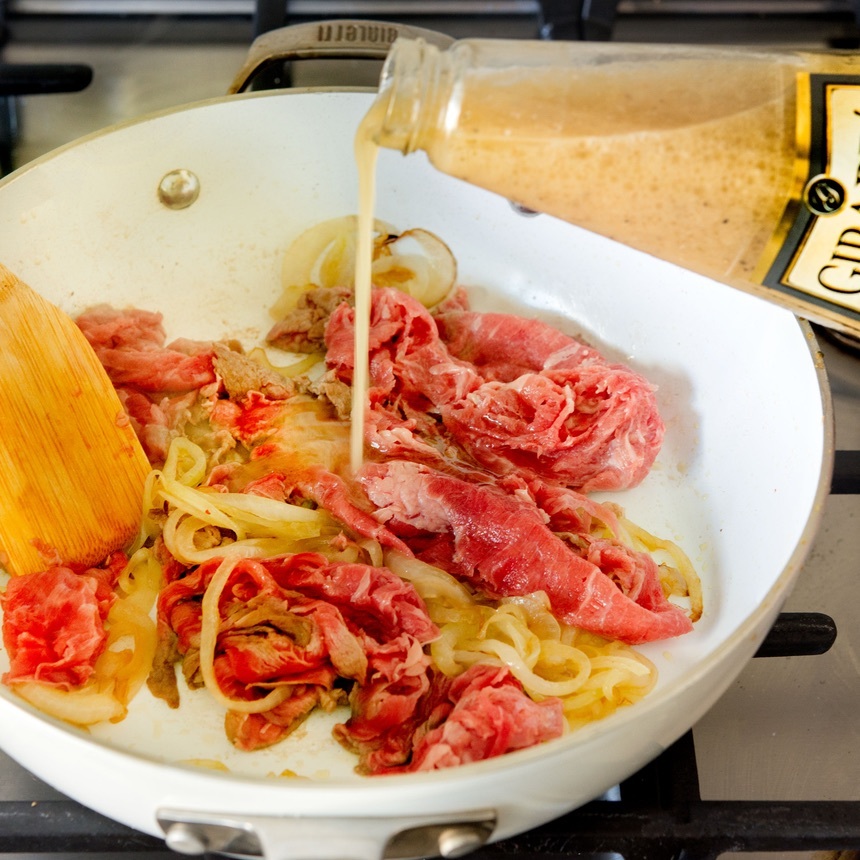 add the onions