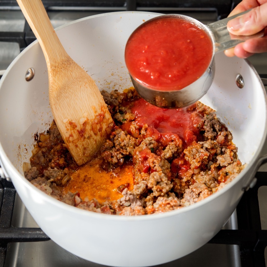 add tomato paste