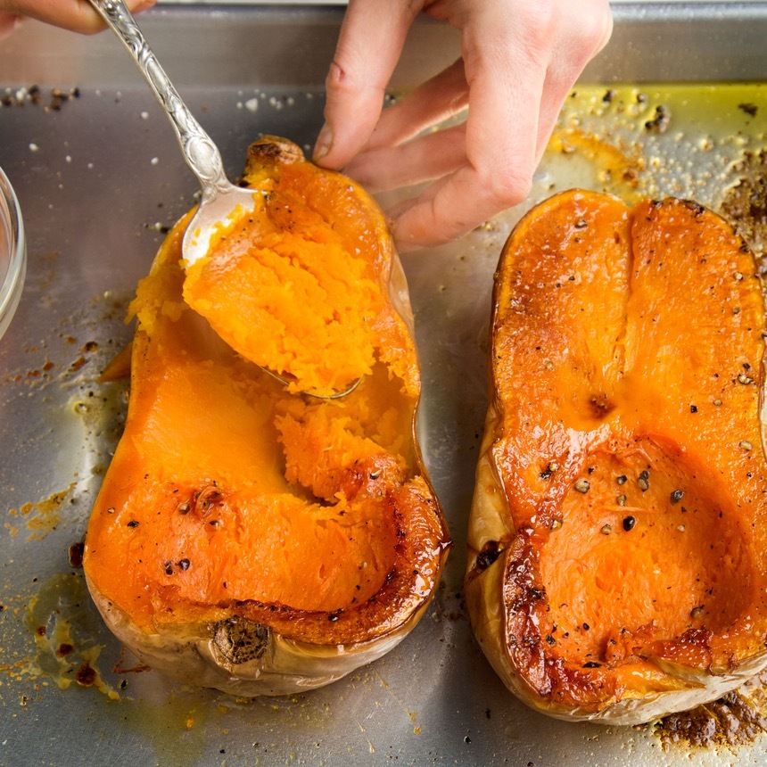 bake the squash