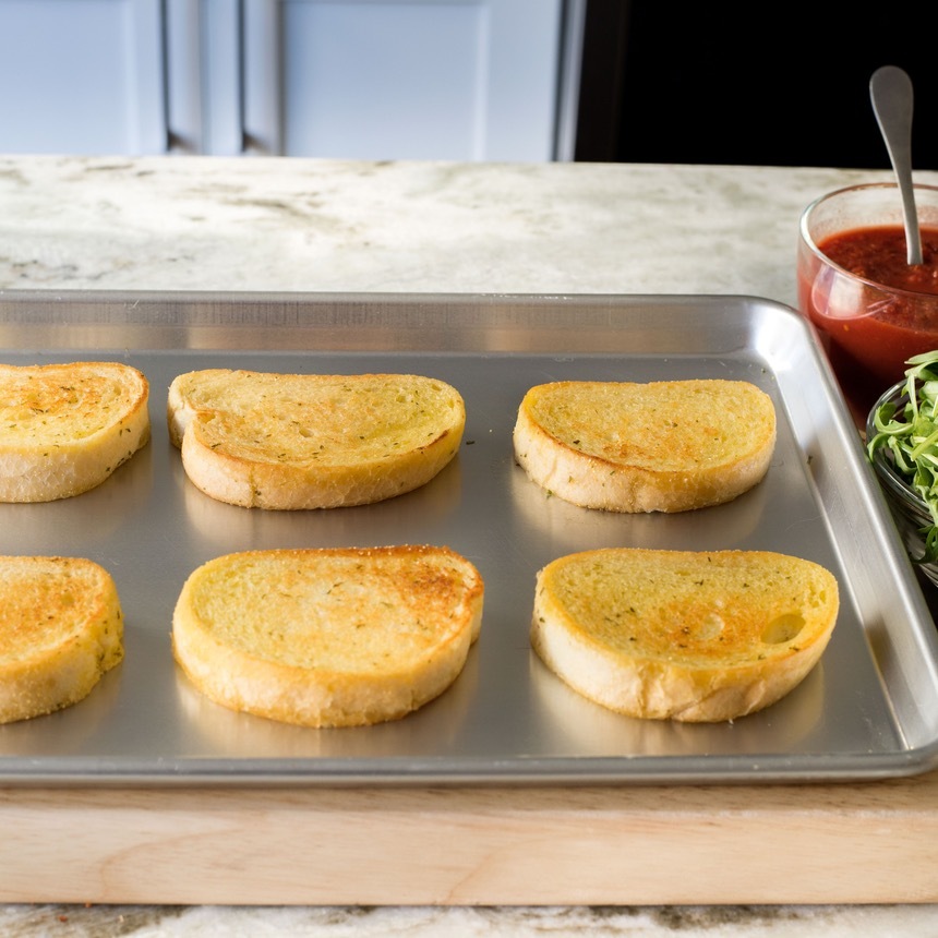 bake the toast