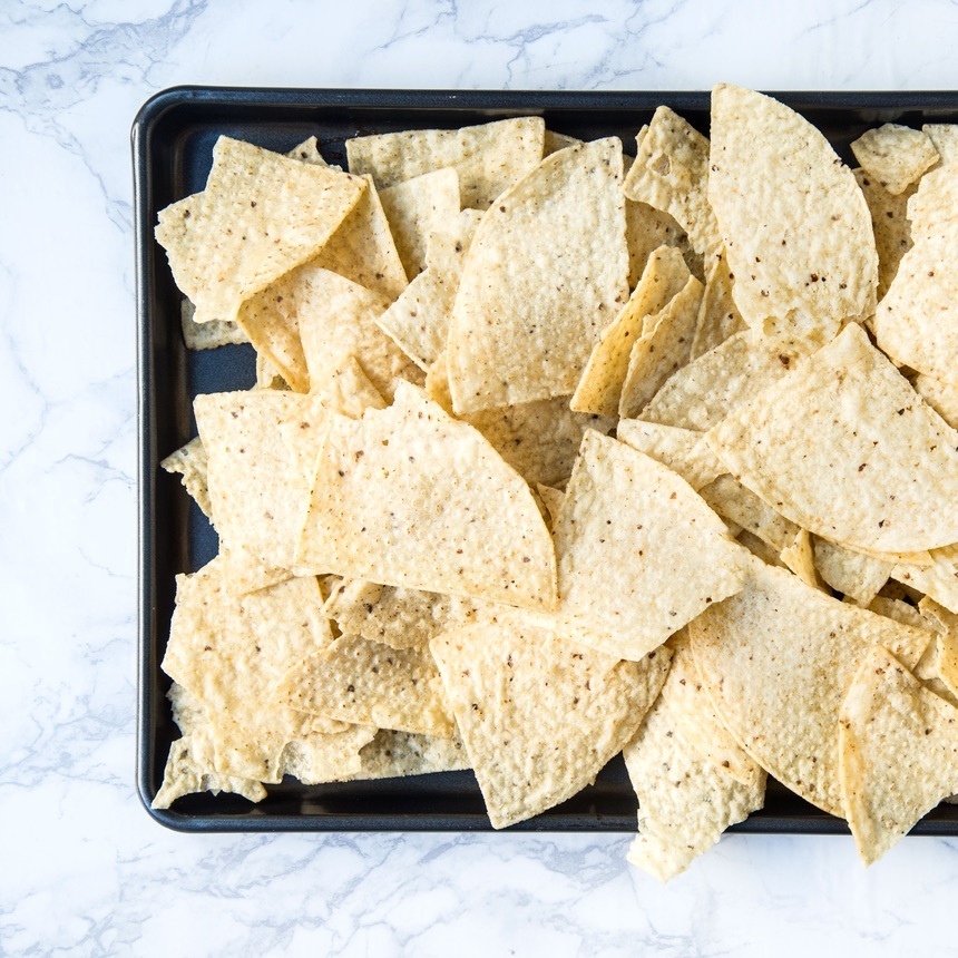 bake tortilla chips