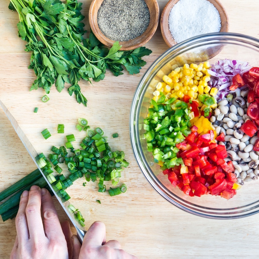 combine add ingredients