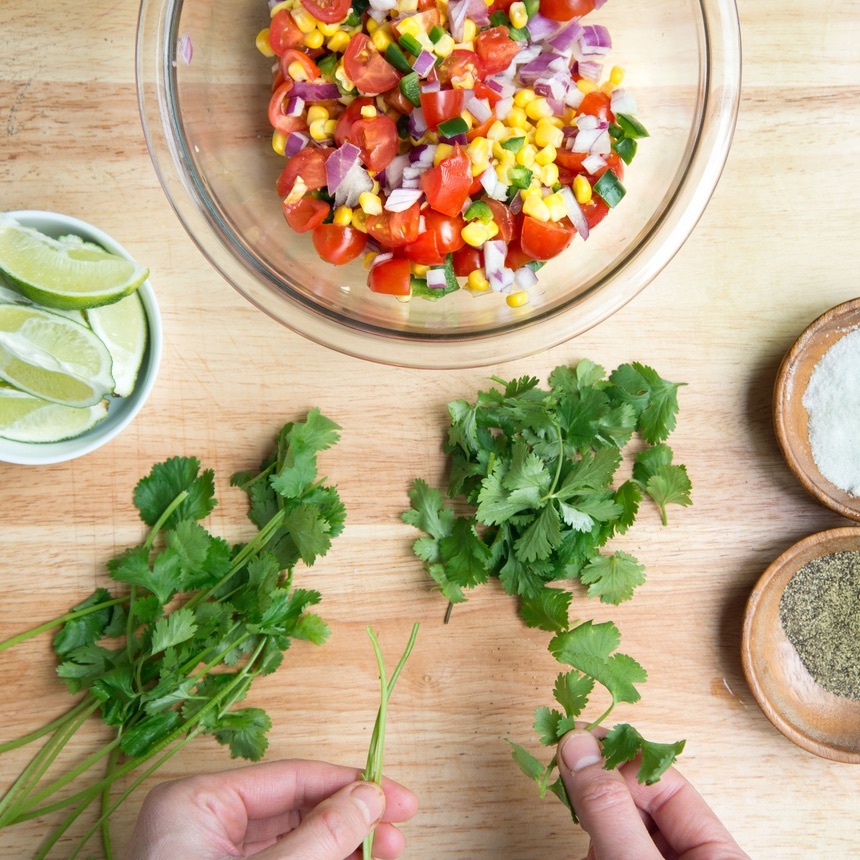 combine ingredients in bowl